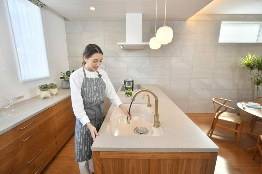 M邸　【オーダーキッチン・オーダー洗面台】